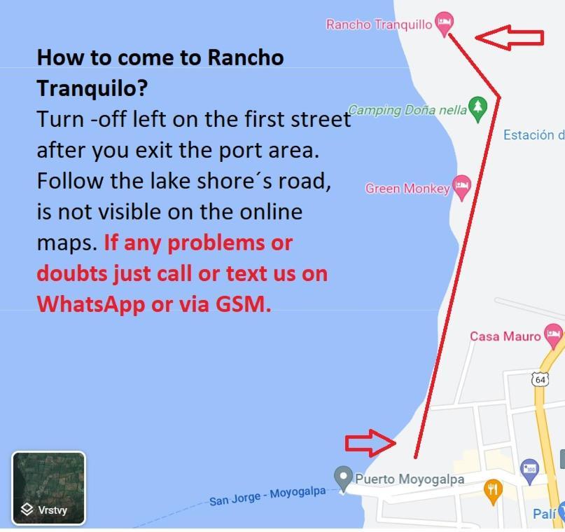 Rancho Tranquillo Vandrehjem Moyogalpa Eksteriør billede